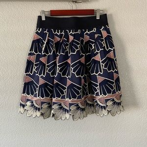Anthropologie Daisy Quarters Skirt 6